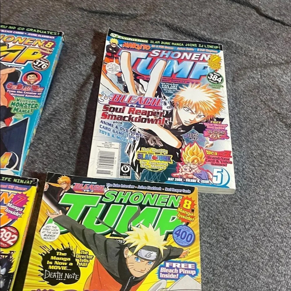 Shonen jump manga bundle 2008